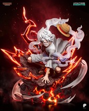1:6 Luffy Gear 5 One Piece Fan Art UNPAINTED High Quality Garage Kit