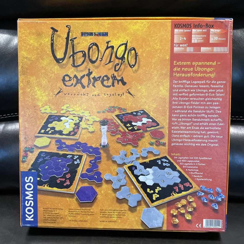 Juego de mesa Ubongo Extrem Kosmos 2007 como nuevo Foto 2 de 4