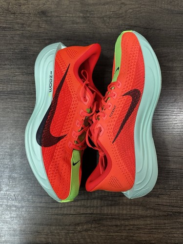 Nike Pegasus Plus Bright Crimson Lime Blast FQ7261-600 Women 12 / Men 10.5