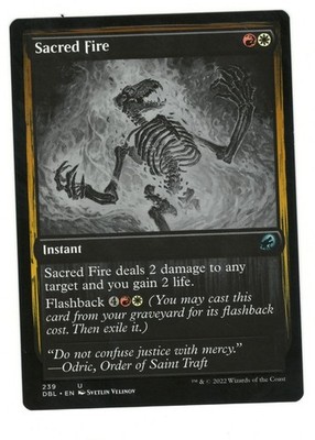 MTG Sacred Fire 239 Uncommon Innistrad Double Feature Magic The Gathering