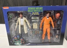 NECA TMNT 2 Secret Of The Ooze Professor Jordon Perry Teenage Mutant Ninja