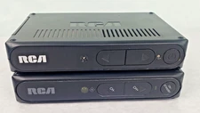 Pair of RCA DTA800B1 & DTA800B1L Digital-to-Analog TV Converter Boxes