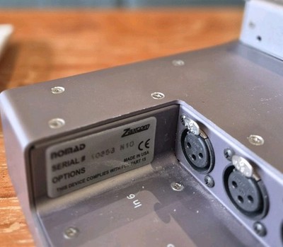 Zaxcom Nomad + FP8 Fader Panel - 12 Track Audio Recorder with