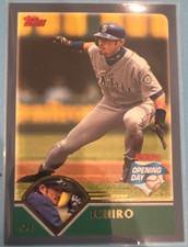 Topps Opening Day 2003 Ichiro Suzuki Base Set #90 Seattle Mariners MLB
