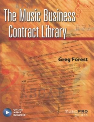 The Music Business Contract Library Paperback Greg Forest
