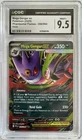 Pokemon CGC 9.5 Mega Gengar ex 056/094 Me02: Phantasmal Flames Holo ENG 2025