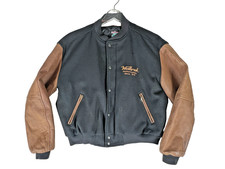 Westbrook Custom Motorcycles Jacket Men's M Varsity Jacket Made in USA RARE