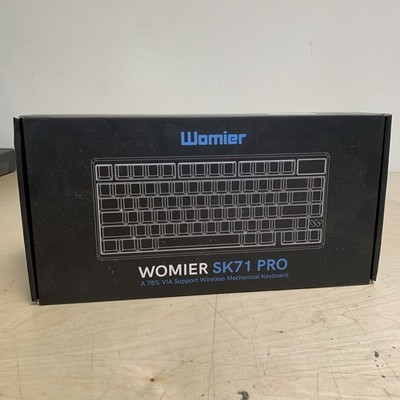 Womier SK71 Pro 75% Tri-Mode Connection  Aluminum RGB Mechanical Keyboard Gaming