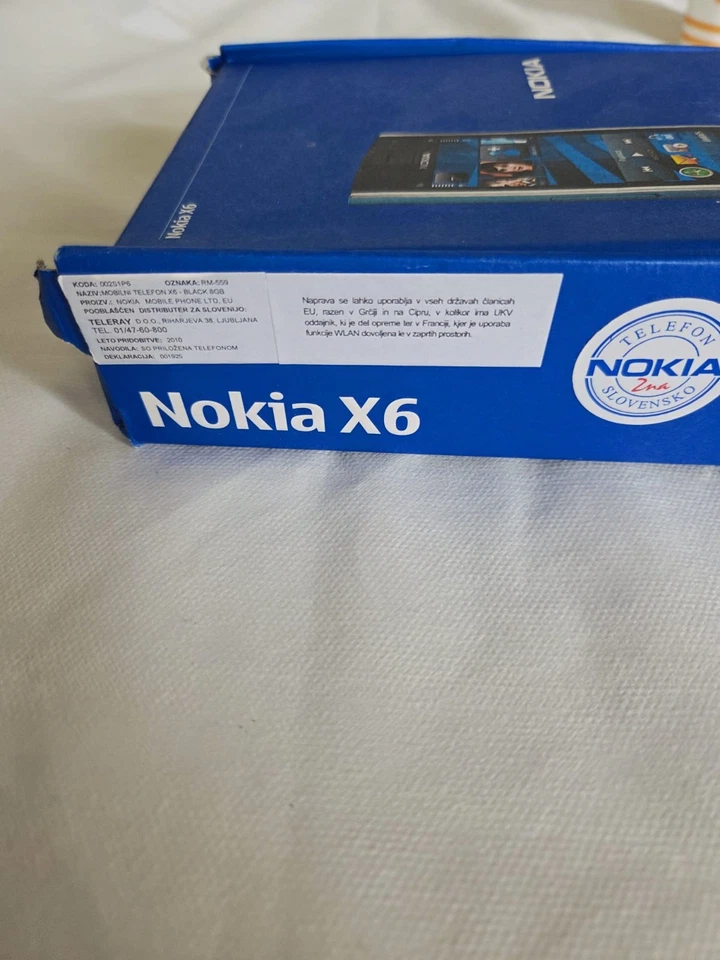 New Nokia X6 8GB - 8 GB - Black (Unlocked) FREE SHIPPING - Image 4 of 4