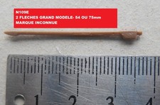 COPIE RESINE 2 FLECHES 54 OU 75mm POUR ARCHERS STARLUX ELASTOLIN MOYEN AGE