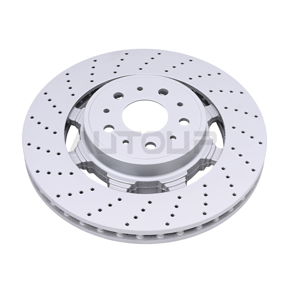 For Maserati Granturismo Quattroporte GranCabrio Front Right Brake Rotor 235318