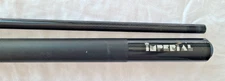 IMPERIAL 20oz Billiard Pool Cue - Black w/Blue Inlay Carbon Graphic Look - EX-NM