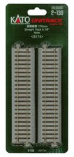 Kato USA Inc. HO 174mm 6-7/8 Straight 4 KAT2130 HO Track