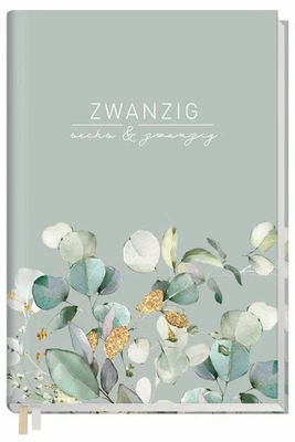 HÄFFT-VERLAG GMBH Chäff-Timer Classic A5 'Minty Leaves' 2026