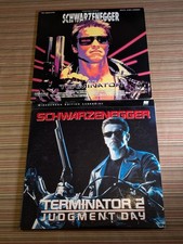 Terminator 1  T2 Laser Disc LD Movie Lot Laserdisc Extended CAV Gatefold EX 
