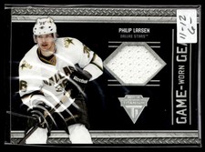 2011-12 Panini Titanium Game Worn Gear Philip Larsen Dallas Stars #27