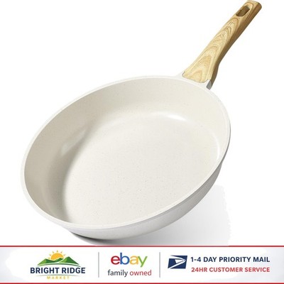 Ceramic Nonstick Skillet, 12 Inch Frying Pan for Eggs, Omelettes & Vegetables