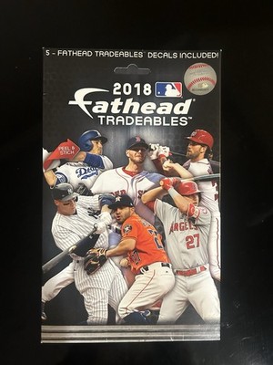 Fathead Tradeables MLB Decal Set 5x7 in Officially Licensed Teams Baseball