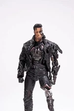 Terminator3 Arnold T850 Action Figure 1/12 7inch Combat Damage Ver. Toys New Box