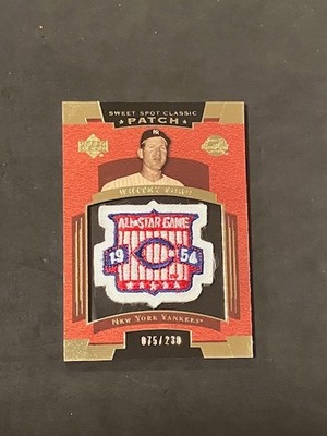 2004 Upper Deck Sweet Spot Classic Patch Whitey Ford #SSP-WF All
