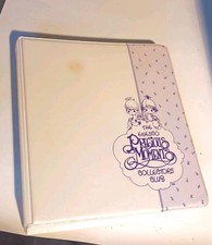 Vintage Precious Moments Collector's Club Personal Gift Registry Binder Book