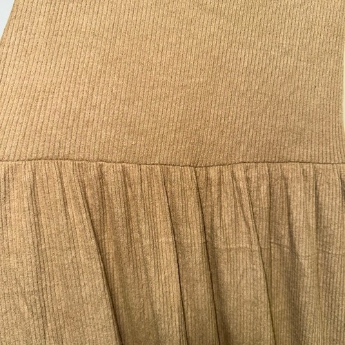 Women's Universal Thread Ribbed Tank Dress Brown Size XS Maxi Tan NEW NWT scoop - Picture 11 of 12
