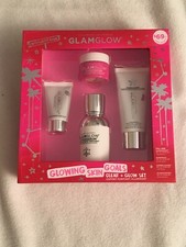 GLAMGLOW Glowing Skin Goals: Clear  Glow Set  116 value SUPERSERUM/SUPERMUD