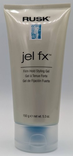 Rusk Jel FX Firm Hold Styling Gel 5.3 Oz (150 g) Tube