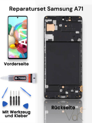 Für Samsung Galaxy A71 2020 A715 A715F In-Cell Display Bildschirm LCD Rahmen