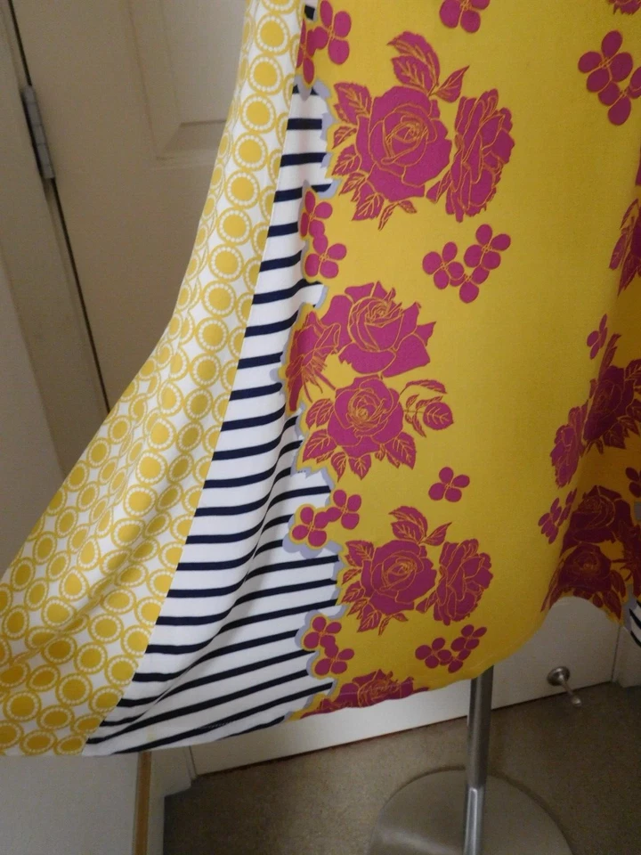 Darling Wmn's MATILDA JANE «Золотой ключик» трапециевидный цветочный/Geo/полосатый Shift платье M - Изображение 4 из 4