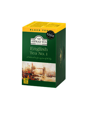 English Tea No.1 Schwarzer Tee 20 Beuteln blacktea Teatime Mittagstea Chai 