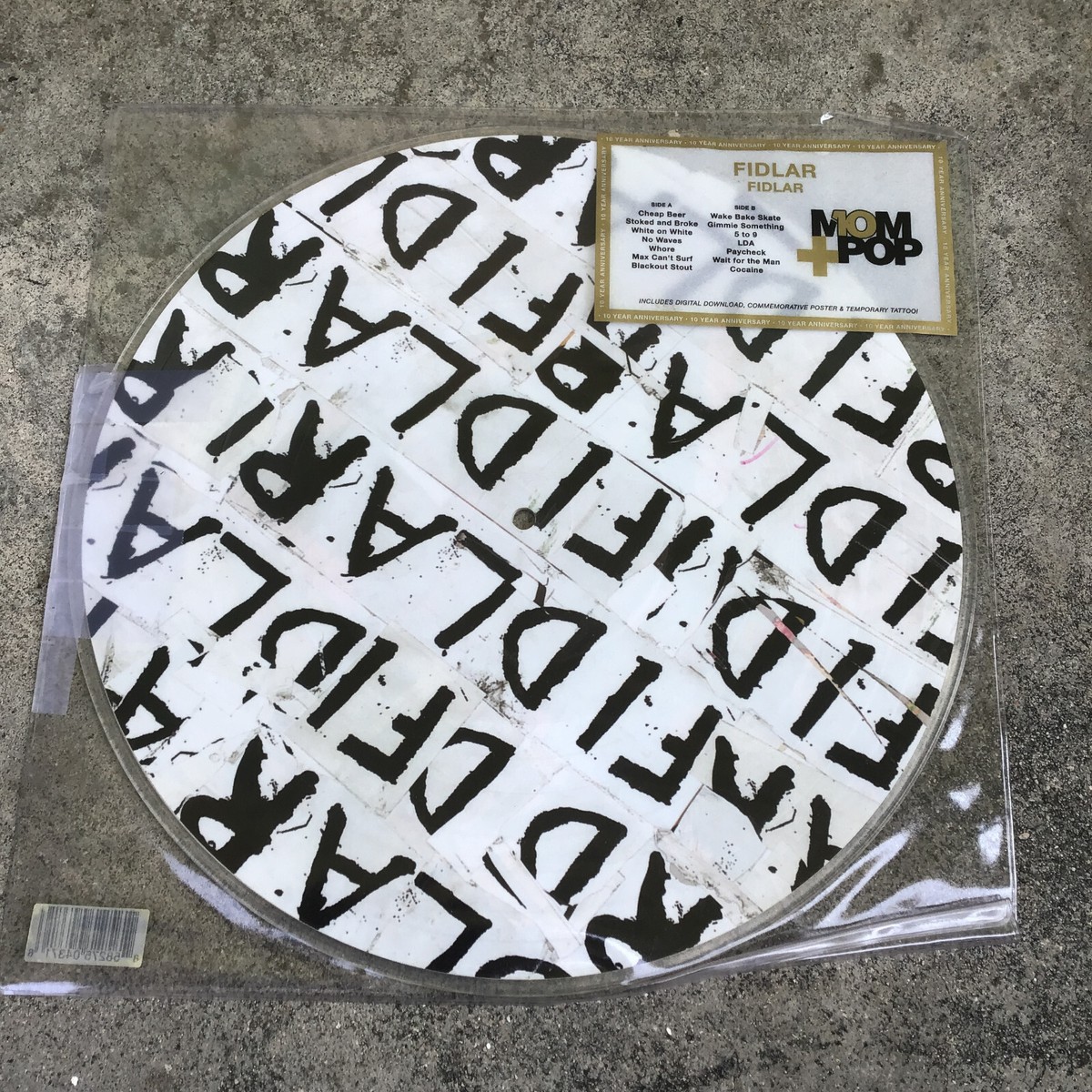 FIDLAR ALMOST FREE レコード LP カラー盤 シュリンク付 Fidlar Vinyl, LP, Album, Picture Disc, Reissue Mom + Pop Records