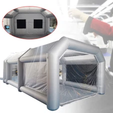 Inflatable Paint Booth Portable Spray Paint Car Tent 2-Filter System 20 10 8 FT