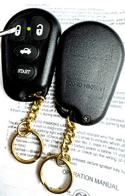 1 NEW keyless remote H50T06 car starter key fob Mega 500 550 555 VS 525 535 240