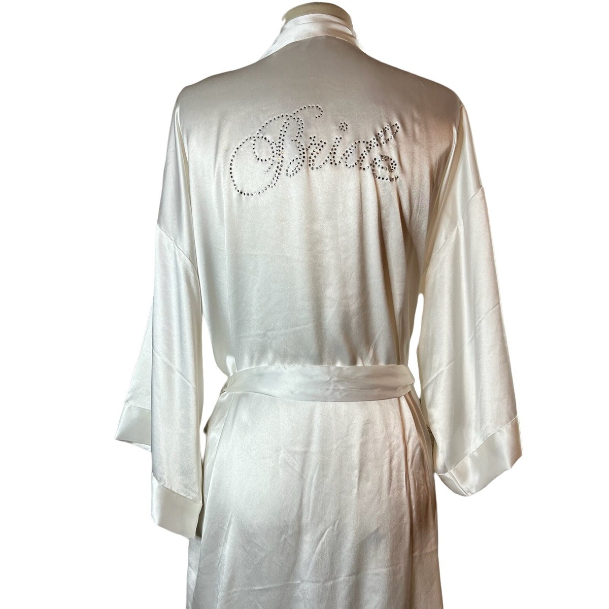 Victoria’s Secret Bridal Robe With Bride In Rhinestones