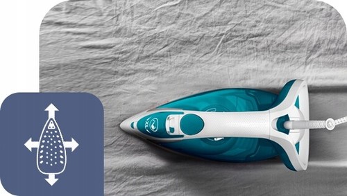 TEFAL Easygliss Plus 2 Plancha FV5718 2500W 195g/min Chorro de Vapor Antigoteo - Imagen 6 de 11