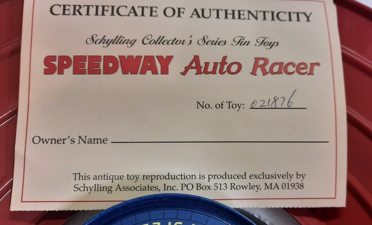 Schylling 車　3台セットSPEEDWAY RACER Schylling Speedway Auto Racer Tin Cars 2001 for sale online