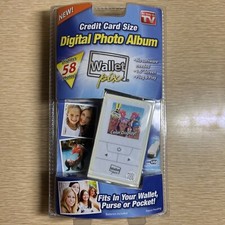 Credit Card Size Digital Photo Album. As Seen On TV - NEW