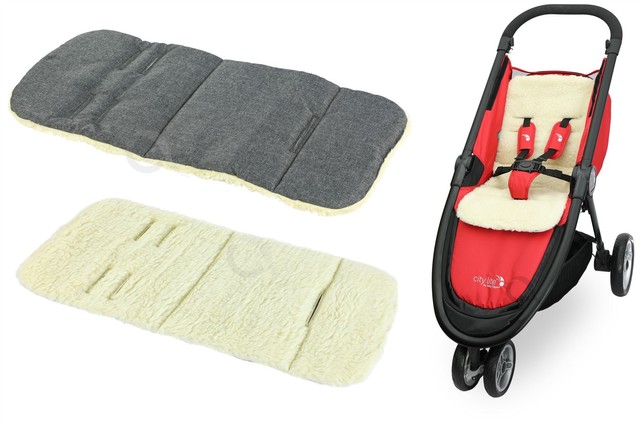 wool stroller liner