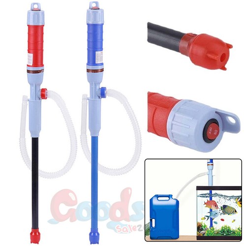 Battery Powered Electric Fuel & Water Transfer Pump Portable Gas Oil Liquid Pump - Bild 1 von 19