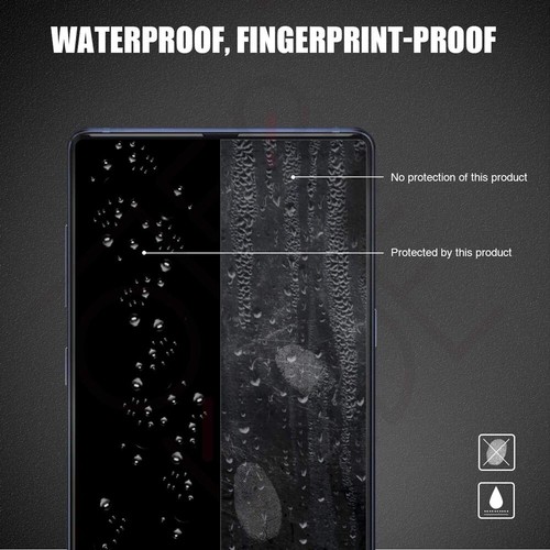 PRIVACY GLASS Screen Protector Anti-Spy for SAMSUNG NOTE 20 ULTRA 8 9 10 10+ NEW - Picture 6 of 9