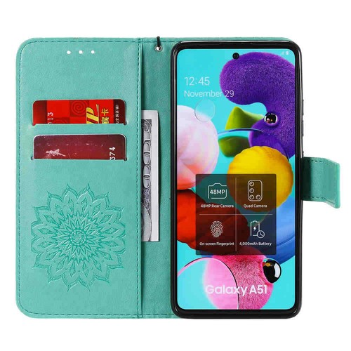 For Samsung A51 A71 A20 A21s A10e A41 Leather Flip Card Holder Wallet Case Cover - Picture 3 of 36