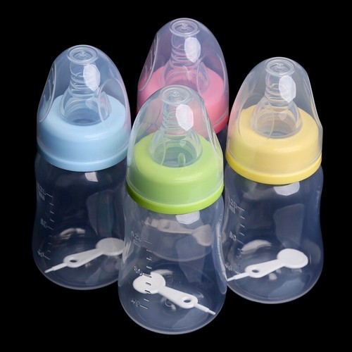 120ml Baby Newborn Nursing Nipple Bottle Silicone Pacifier Milk Water Feeding r - Picture 4 of 9