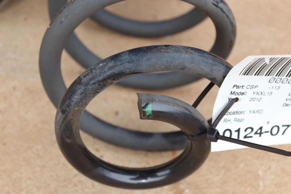 2007-2014 GMC YUKON XL 1500 4XX MOLA HELICOIDAL DE SUSPENSÃO TRASEIRA DIREITA FABRICANTE DE EQUIPAMENTO ORIGINAL - Imagem 3 de 4