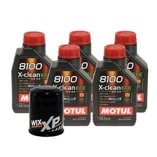 5L Motul 8100 X-CLEAN EFE 5W30 Wix XP Filter Motor Oil Change Kit API SN
