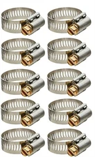 10 Breeze 62020H Power Seal Worm Drive Hose Clamps SAE 20 Range 13/16" to 1-3/4"