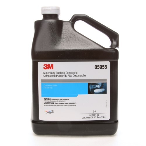 3M 05955 Super Duty Rubbing Compound, 1 Gallon, Paint Scratch Remover - Picture 1 of 5