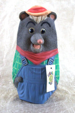 The Swamp Critters Bobby Goldsboro Rubber Hand Puppet Billie Bob Possum 1997