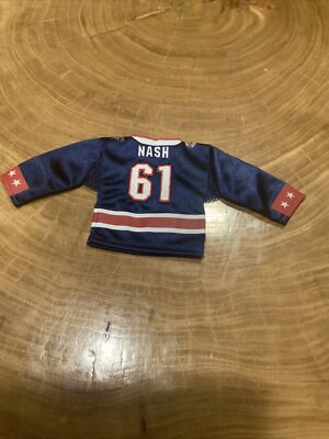 Miniature Rick Nash Columbus Blue Jackets Jersey NHL Hockey