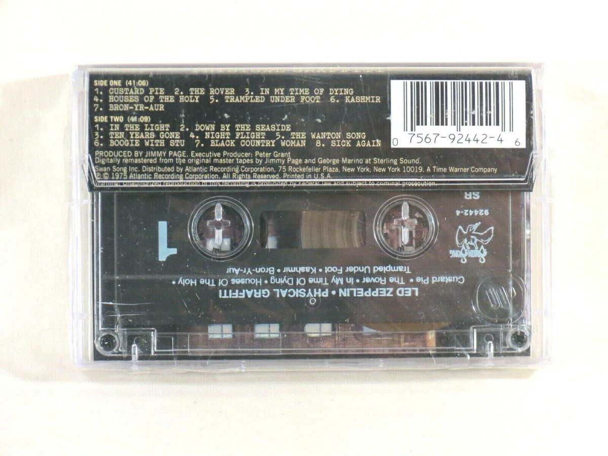 LED ZEPPELIN – Physical Graffiti 1994 US cassette Remaster 